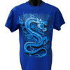 Blue Dragon T-Shirt (Royal Blue, Regular and Big Sizes)