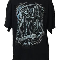 We Meet Again Grim Reaper T-Shirt (Regular and Big Sizes)