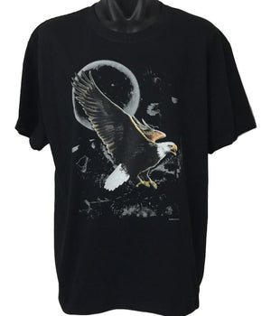 Eagle Wilderness T-Shirt (Black, Regular and Big Sizes)