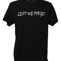 Lest We Forget - Front Print (White)