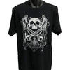 Shut Up & Ride Skull Spades T-Shirt (Front Print)