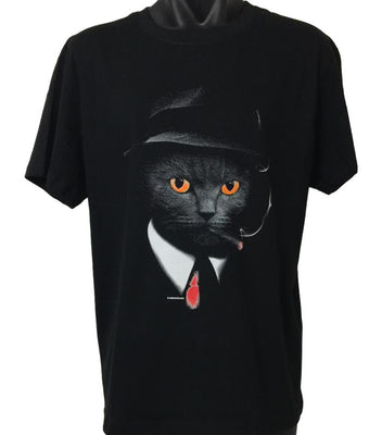 Agent Cat T-Shirt (Regular and Big Sizes)