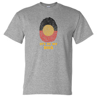 Aboriginal Flag In My DNA T-Shirt (Marle Grey)