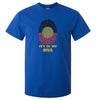 Aboriginal Flag In My DNA T-Shirt (Royal Blue)