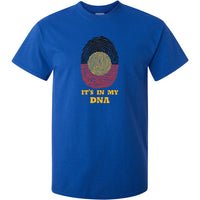 Aboriginal Flag In My DNA T-Shirt (Royal Blue)