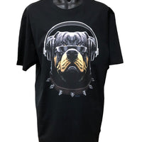 Rottweiler DJ Cool Customer T-Shirt (Black, Regular and Big Sizes)