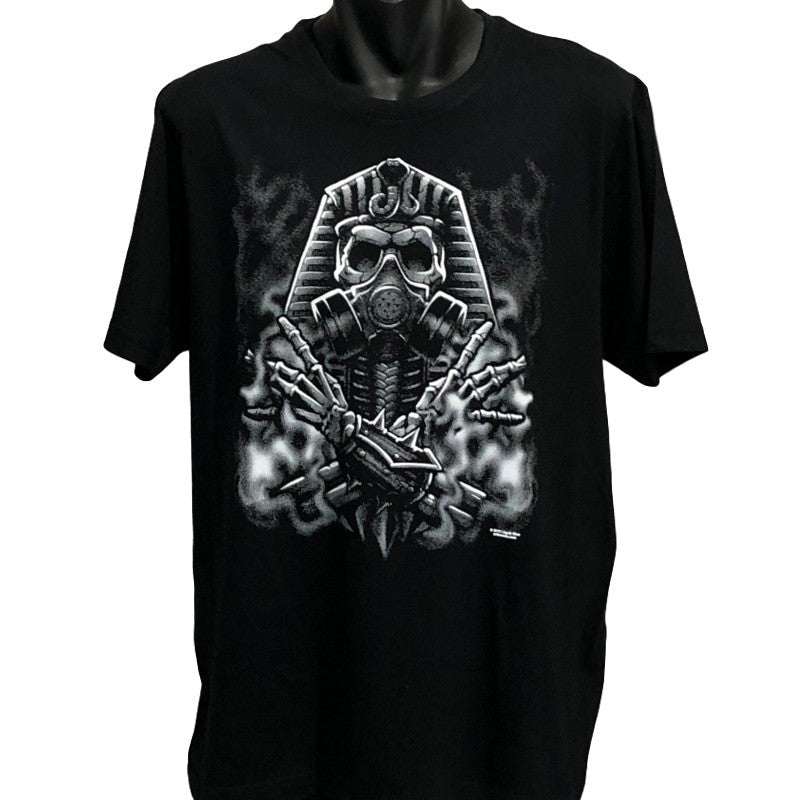 Egyptian Skull T-Shirt (Black) - Size 3XL