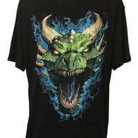 Dragon Head Roar T-Shirt (Black)