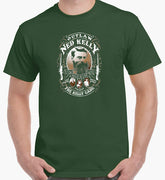 Ned Kelly Outlaw Gang T-Shirt (Forest Green)