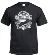 Australian Couch Rider Champion 2020 T-Shirt (Black)