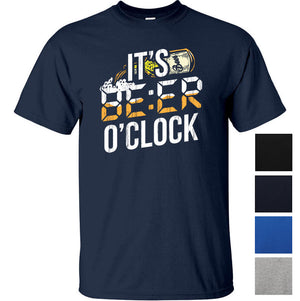 It's Beer O'Clock T-Shirt (Colour Choices)