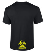 Biohazard Butt T-Shirt (Black, Regular and Big Sizes)