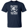 BigTees Australia Skull Poster Logo T-Shirt (Navy)