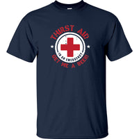 Thirst Aid Beer T-Shirt (Navy)