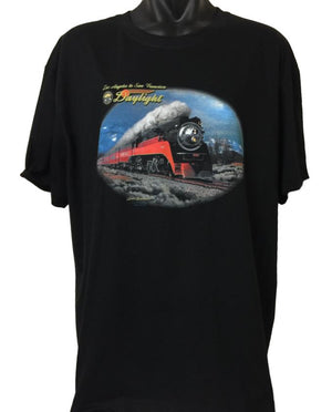 Daylight in Winter Train T-Shirt (Regular and Big Sizes)