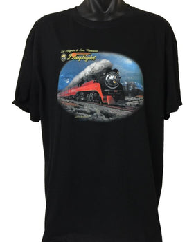 Discounted - Daylight in Winter Train T-Shirt (Black) - Size XL