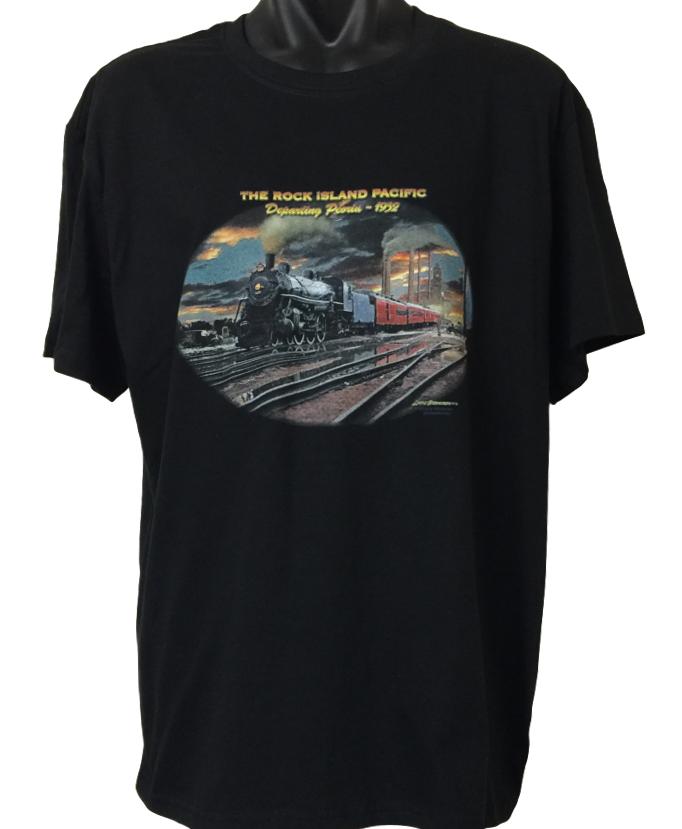 Rock Island Pacific Train T-Shirt (Regular and Big Sizes)