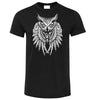 Skull Keeper Owl T-Shirt (Black)