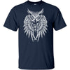 Skull Keeper Owl T-Shirt (Navy)