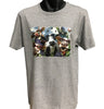 Cow Selfie T-Shirt (Grey, Regular and Big Sizes)