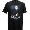 Otter Space T-Shirt (Black, Regular and Big Sizes)