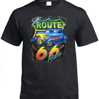 Route 66 Racing T-Shirt (Black)