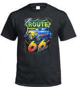 Route 66 Racing T-Shirt (Black)