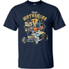 Motorhead Hell on Wheels Hot Rod T-Shirt (Navy)