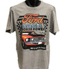 Ford Mustang Mach 1 Horse Power T-Shirt (Grey, Regular and Big Sizes)