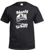 Manly Wharf Ferry T-Shirt (Black, Regular and Big Sizes)