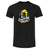 Queenscliff Beach Surf T-Shirt (Black)