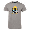 Queenscliff Beach Surf T-Shirt (Marle Grey)