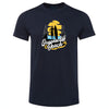 Queenscliff Beach Surf T-Shirt (Navy)