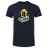 Queenscliff Beach Surf T-Shirt (Navy)