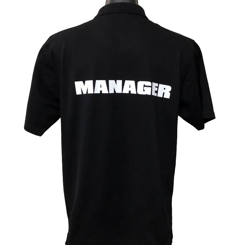 Event Manager Polo Shirt (Black) - Size Large