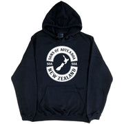 Sons of Aotearoa NZ Map Hoodie (Black, Regular and Big Sizes)