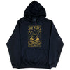 Ned Kelly Wanted Dead or Alive Hoodie (Black, Gold Print, Regular & Big Sizes)