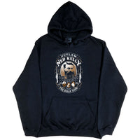 Ned Kelly Outlaw Gang Hoodie (Black, Regular and Big Sizes)