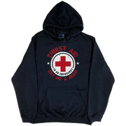 Thirst Aid Beer Hoodie (Black, Regular and Big Sizes)