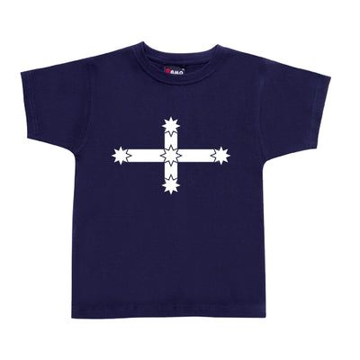 Childrens Eureka Flag T-Shirt (Dark Navy)