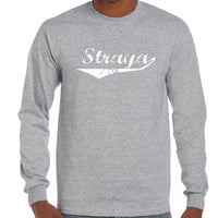 Straya Longsleeve T-Shirt (Grey, Regular and Big Sizes)