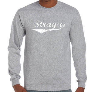 Straya Longsleeve T-Shirt (Grey, Regular and Big Sizes)