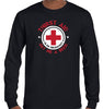 Thirst Aid Beer Longsleeve T-Shirt (Black, Regular and Big Sizes)