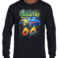 Route 66 Racing Longsleeve T-Shirt (Black)