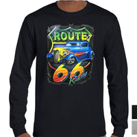 Route 66 Racing Longsleeve T-Shirt (Colour Choices)