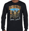 Who Let The Hawgs Out Longsleeve T-Shirt (Black)