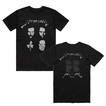 Metallica Four Faces Double-Sided T-Shirt (Regular & Big Sizes)