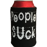 People Suck Stubby Holder (Black)