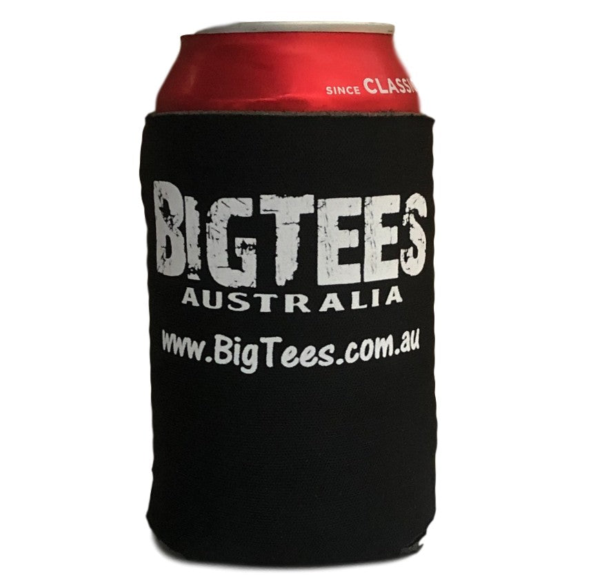 BigTees Australia Logo Stubby Holder (Black)