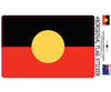 Aboriginal Flag Rectangular Sticker